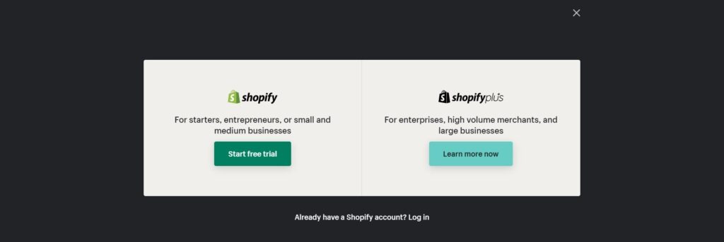 Case Study - תובנות על דפי נחיתה של המותגים החזקים בדיגיטל: Shopify